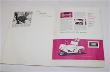 Jack Nicklaus Signed April 1965 Masters Week Magazine JSA ALOA