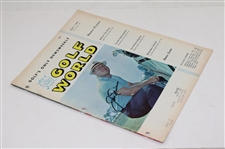 Jack Nicklaus Signed April 1966 Golf World Magazine JSA ALOA