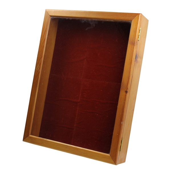 Wood & Glass Display Case