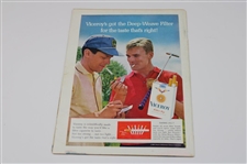 Betsy Rawls Signed 1964 SI Magazine w/Rawls Wins Womens National Open 1951 Wire Photo JSA ALOA