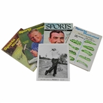 Furgol, Littler, Rodgers & Burke SI Magazines w/Herbert Staff Photo - All Signed JSA ALOA