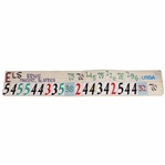 Ernie Els Official 1998 US Open at The Olympic Club Rnd 2 w/Final Score USGA Scoreboard Strip