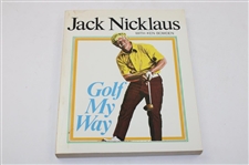 Six (6) Classic Golf Books including ''Golf My Way', 'Shark Attack' & Four (4) others