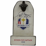 Paul Azinger Signed Personal Past Ryder Cup Captains Gifted Wood Bottle Opener Catch Box JSA ALOA