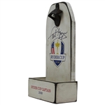Paul Azinger Signed Personal Past Ryder Cup Captains Gifted Wood Bottle Opener Catch Box JSA ALOA