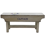 Paul Azinger Signed Personal 2018 Past Ryder Cup Captains Gifted Wood Foot Bench JSA ALOA