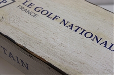 Paul Azinger Signed Personal 2018 Past Ryder Cup Captains Gifted Wood Foot Bench JSA ALOA