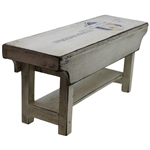 Paul Azinger Signed Personal 2018 Past Ryder Cup Captains Gifted Wood Foot Bench JSA ALOA
