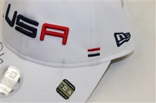 Paul Azinger Signed Personal 2023 Ryder Cup Team USA Issued Women's White Hat JSA ALOA