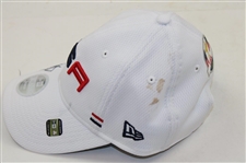 Paul Azinger Signed Personal 2023 Ryder Cup Team USA Issued Women's White Hat JSA ALOA