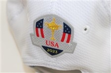 Paul Azinger Signed Personal 2023 Ryder Cup Team USA Issued Women's White Hat JSA ALOA