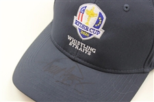 Paul Azinger Signed Personal 2020 Ryder Cup Team USA Issued Navy Hat JSA ALOA