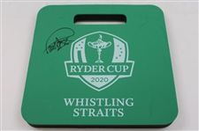 Paul Azinger Signed Personal 2020 Ryder Cup at Whistling Straits Green Seat Cushions JSA ALOA