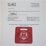 Paul Azinger Signed Personal 2016 Ryder Cup at Hazeltine Red Seat Cushion JSA ALOA