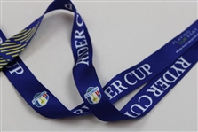 Paul Azinger Signed Personal 2023 Ryder Cup Team USA Past Captain Badge/Credential JSA ALOA