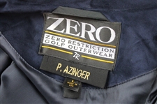 Paul Azinger's 2001 The Ryder Cup at The Belfry Team USA Navy Zero Restriction Micro Suede Jacket - Large
