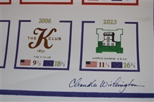 Paul Azinger's 2025 Ryder Cup at Bethpage Black 'History of the Ryder Cup' Poster by Chandler Withington 