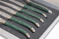 Augusta National Ltd Ed Forge de Laguiole Table Knife Set in Original Box