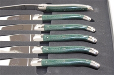 Augusta National Ltd Ed Forge de Laguiole Table Knife Set in Original Box