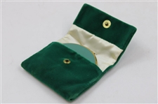 Classic Augusta National GC Masters Ladies Compact in Original Green Felt Pouch
