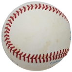 Mickey Mantle Signed Rawlings Official American League Baseball w/'No. 7' JSA ALOA