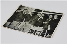 1949 Ryder Cup Team USA Being Interviewed by BBC at Reception at Savoy Press Photo - September 9th