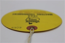 1962 Masters Tournament Saturday 3rd Round Ticket #6069 - Arnold Palmer Winner