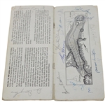 Claude Harmon, Picard, Demaret, Big 3 & others Signed 1961 Masters Booklet JSA ALOA
