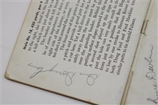 Claude Harmon, Picard, Demaret, Big 3 & others Signed 1961 Masters Booklet JSA ALOA