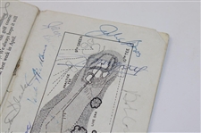 Claude Harmon, Picard, Demaret, Big 3 & others Signed 1961 Masters Booklet JSA ALOA