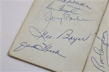Claude Harmon, Picard, Demaret, Big 3 & others Signed 1961 Masters Booklet JSA ALOA