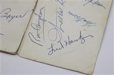 Claude Harmon, Picard, Demaret, Big 3 & others Signed 1961 Masters Booklet JSA ALOA