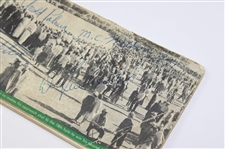 Claude Harmon, Picard, Demaret, Big 3 & others Signed 1961 Masters Booklet JSA ALOA