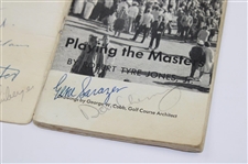 Claude Harmon, Picard, Demaret, Big 3 & others Signed 1961 Masters Booklet JSA ALOA