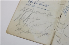 Claude Harmon, Picard, Demaret, Big 3 & others Signed 1961 Masters Booklet JSA ALOA