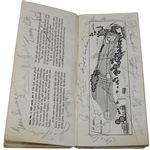 Claude Harmon, Picard, Demaret, Big 3 & others Signed 1961 Masters Booklet JSA ALOA