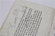 Claude Harmon, Picard, Demaret, Big 3 & others Signed 1961 Masters Booklet JSA ALOA