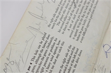Claude Harmon, Picard, Demaret, Big 3 & others Signed 1961 Masters Booklet JSA ALOA