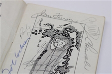 Claude Harmon, Picard, Demaret, Big 3 & others Signed 1961 Masters Booklet JSA ALOA