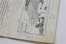Claude Harmon, Picard, Demaret, Big 3 & others Signed 1961 Masters Booklet JSA ALOA