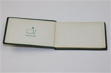 Jacky Cupit's 1967 Masters Address Book Jacky Cupit