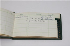 Jacky Cupit's 1967 Masters Address Book Jacky Cupit