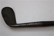 Tom Morris St Andrews Track Iron w/ Shaft Stamp