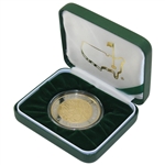 2024 Masters Tournament Ltd Ed Coin #562/750 in Box w/Card - Hole One Tea Olive