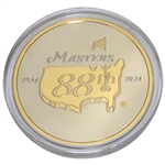 2024 Masters Tournament Ltd Ed Coin #562/750 in Box w/Card - Hole One Tea Olive