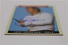 Jack Nicklaus Signed 2008 Upper Deck Sport Royalty Card No. 298 JSA ALOA