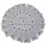 Twenty (20) 1989 Bank of Boston Classic Official Tournament Used Scorecards - 40 Signatures!