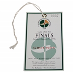 1996 US Amateur at Pumpkin Ridge Sunday Final Rd Grounds Ticket #3337