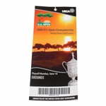 2008 US Open at Torrey Pines Monday Playoff Ticket - Tiger Woods Winner