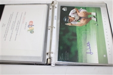 Binder of Signed Photos Lehman & Others JSA ALOA